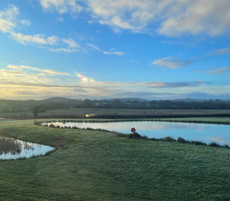 Scenic view across Reeds Lane